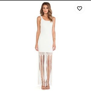 Alice+Olivia NWT Lena Crochet Fringe Dress✨